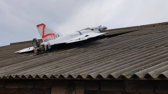 O dronă a căzut pe o casă din Republica Moldova. Incidentul s-a petrecut în timpul alertei de securitate din România