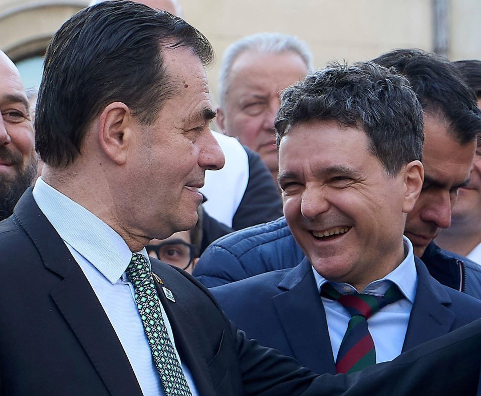 Nicușor Dan și Ludovic Orban