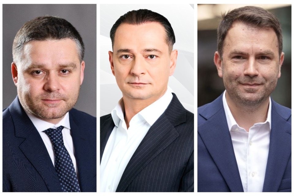 Ciprian Ciucu, Daniel Băluță și Cătălin Drulă