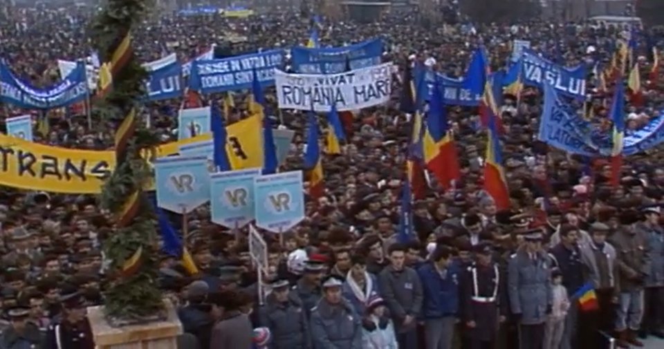 Prima Zi Națională a României, din 1 decembrie 1990