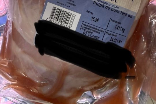 La ce să fim atenți când cumpărăm carne de porc ambalată din magazine. ANPC spune când trebuie returnat produsul