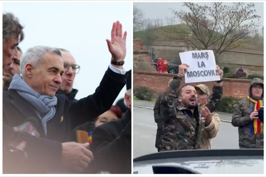 Bărbatul care i-a strigat lui Călin Georgescu "Marș la Moscova" susține că a fost bătut de susținătorii suveranistului