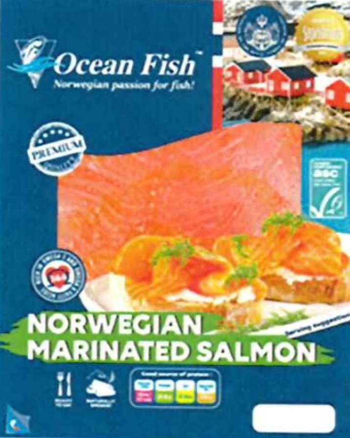 Un lot de file de somon marinat a fost retras de la vânzare