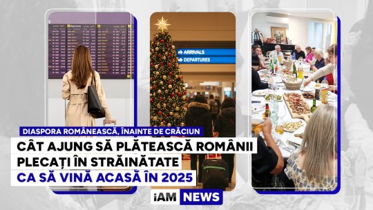 Diaspora românească, înainte de Crăciun. Cât ajung să plătească românii plecați în străinătate ca să vină acasă în 2025