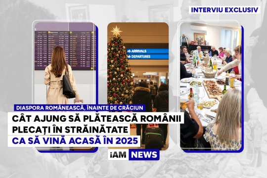 Diaspora românească, înainte de Crăciun. Cât ajung să plătească românii plecați în străinătate ca să vină acasă în 2025