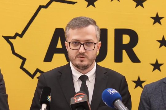 AUR depune moțiuni simple împotriva lui Cătălin Predoiu și Radu Marinescu: ''Opoziție totală, opoziție națională''