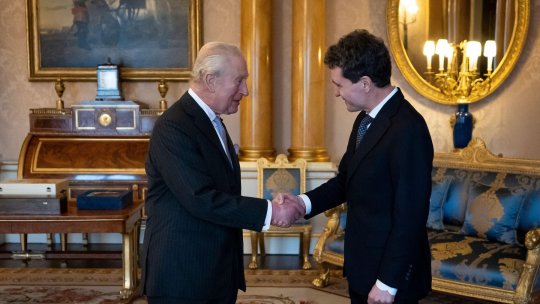 Nicușor Dan, primit la Palatul Buckingham. Președintele României s-a întâlnit cu Regele Charles al III-lea