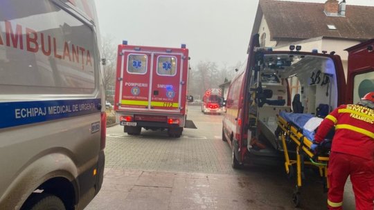 Plan Roșu de Intervenție la un hotel din Sibiu, după prăbușirea tavanului unei piscine interioare