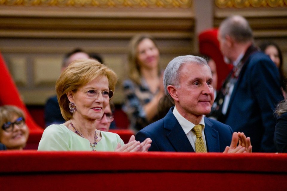 Majestatea Sa Margareta, Custodele Coroanei, alături de Principele Radu al României