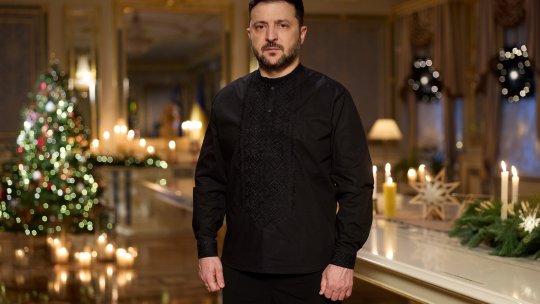Zelenski evocă, în mesajul de Crăciun, dorința ca Putin “să piară”, dar spune că ucrainenii se roagă pentru pace