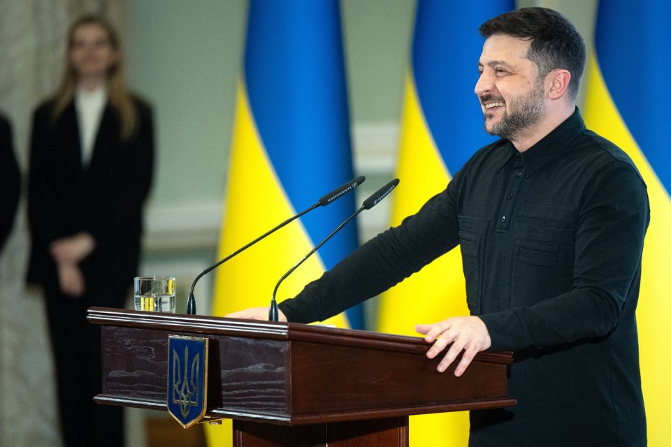 Volodimir Zelenski, președintele Ucrainei