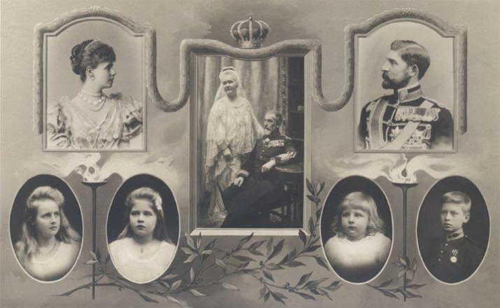 Ilustrată Familia Regală 1904