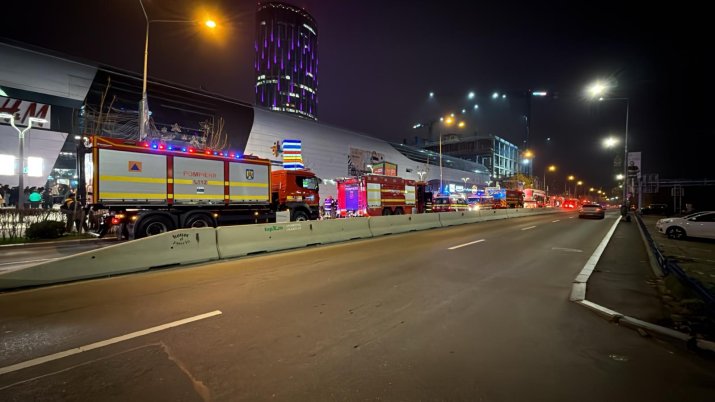 Forțele de intervenție prezente la Mall Promenada