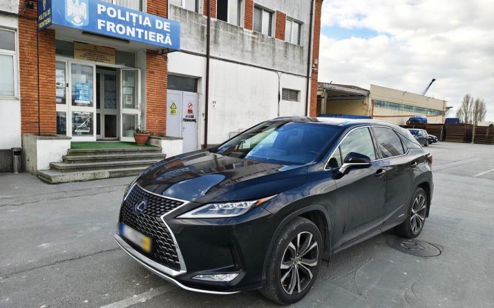 Lexus căutat în Lituania, găsit în Portul Constanța