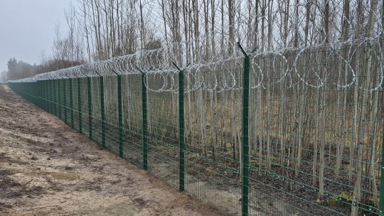 Letonia a terminat gardul de 280 de kilometri de la granița cu Rusia