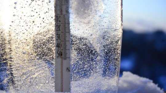 Revelion cu ger în toată țara. Meteorologii anunță temperaturi negative și vânt puternic