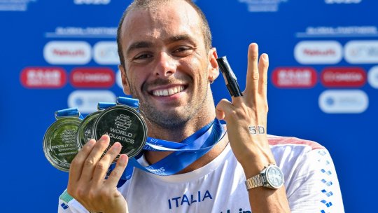 Campionul Gregorio Paltrinieri, primul purtător al torței pentru Jocurile Olimpice de iarnă din 2026