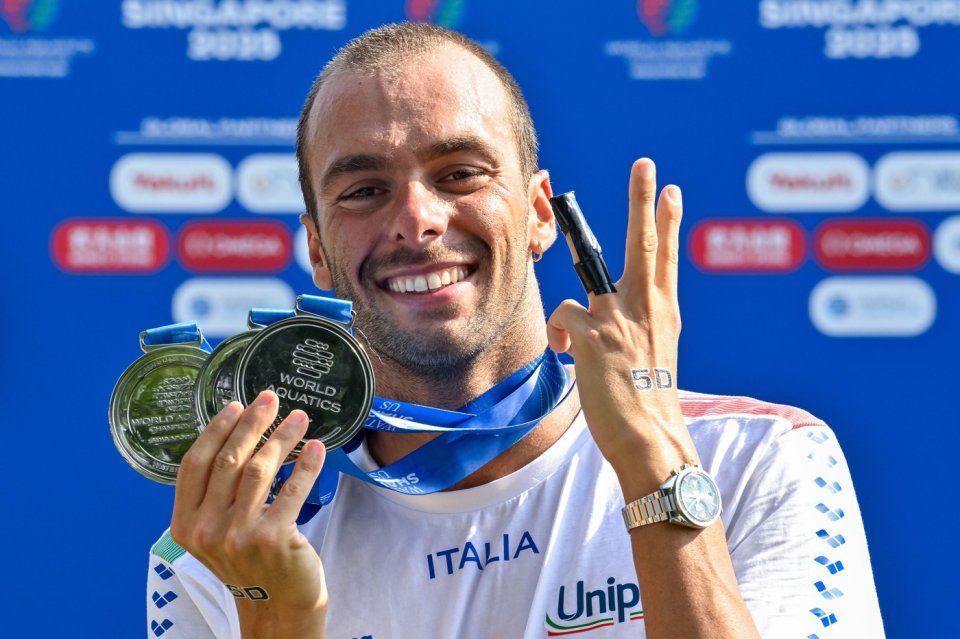 Gregorio Paltrinieri, campionul înotător al Italiei