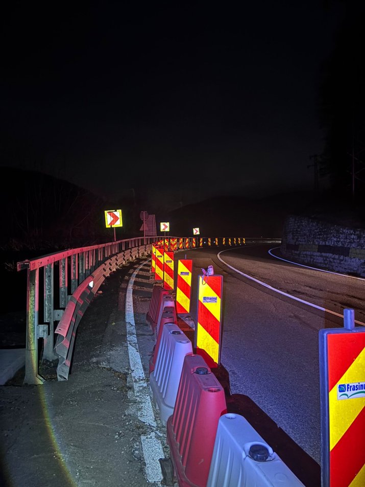 Alunecarea de teren produsă pe DN1