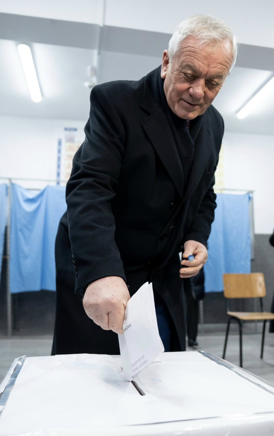 Constantin Toma a votat la Buzău
