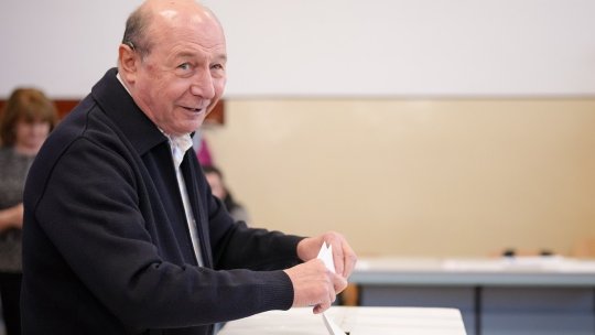 Traian Băsescu a votat pentru noul primar al Bucureștiului. Fostul președinte lansează un avertisment: ”Suntem într-o dezbatere publică toxică”