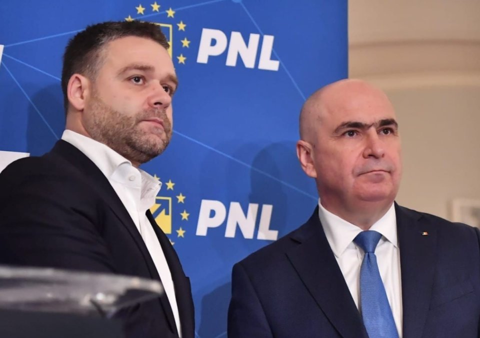 Președintele PNL Ilie Bolojan și primarul Ciprian Ciucu