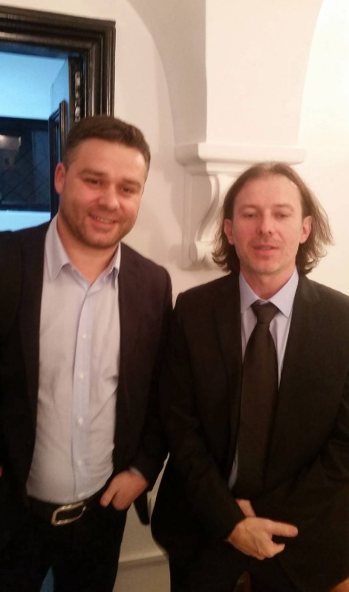 Ciprian Ciucu, alături de Florin Cîțu