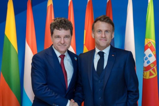 Nicușor Dan, întrevedere oficială cu Emmanuel Macron la Palatul Élysée. Cei doi președinți vor avea discuții despre apărare, economie și Ucraina