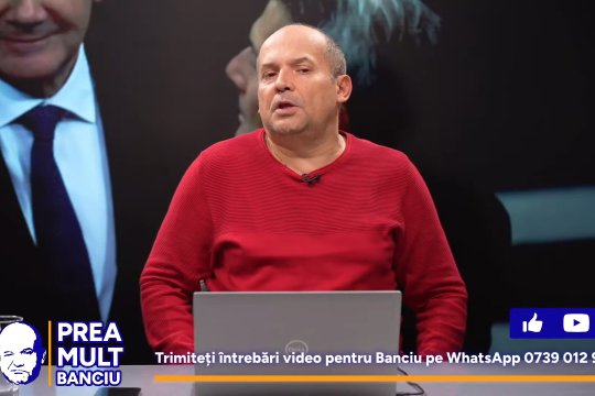 VIDEO | Prea Mult Banciu, pe iAMnews.ro, 17 februarie 2025. Radu Banciu tratează ultimele subiecte de pe scena politică românească