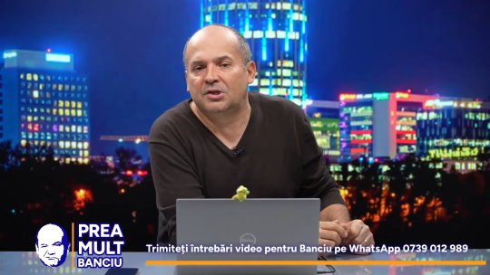 VIDEO | Prea Mult Banciu, 24 februarie, de la 20:00. Radu Banciu comentează intervenția lui Piedone în spitalele din România