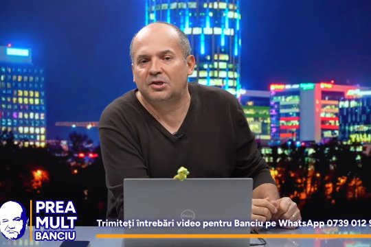 VIDEO | Prea Mult Banciu, 24 februarie, de la 20:00. Radu Banciu comentează intervenția lui Piedone în spitalele din România