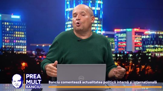 VIDEO | Prea Mult Banciu, 3 februarie 2025. Radu Banciu vorbește despre legătura dintre Marcel Ciolacu și Crin Antonescu
