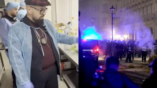 Inspectorii ANPC au fost prinși în mijlocul protestelor violente. S-au adăpostit în restaurantele pe care le controlau