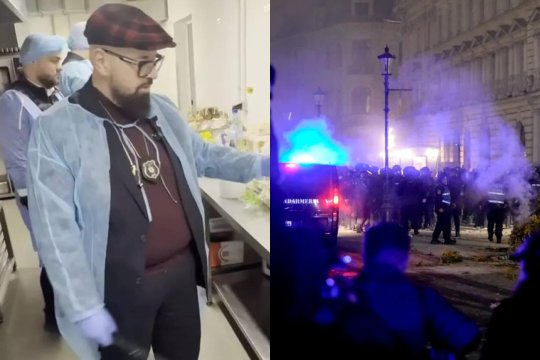 Inspectorii ANPC au fost prinși în mijlocul protestelor violente. S-au adăpostit în restaurantele pe care le controlau