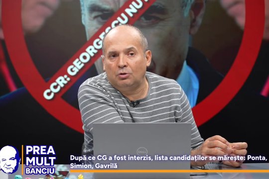 VIDEO | Prea Mult Banciu, 13 martie. Radu Banciu revine cu noi detalii despre candidații la alegerile prezidențiale din mai