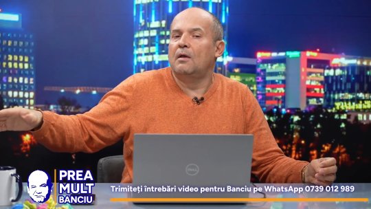 VIDEO | Prea Mult Banciu, 14 martie. Radu Banciu vorbește despre demisia lui Gigi Becali din AUR