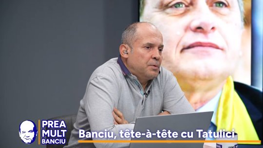 Radu Banciu, despre noua emisiune a lui Mihai Tatulici: „Un desert digerabil la ora 21.30”