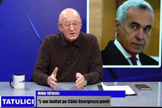 Ce spune Mihai Tatulici despre interviul cu Călin Georgescu: ”L-am invitat pentru că mi s-a părut ciudat”