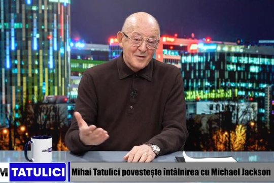 Prima întânire a lui Mihai Tatulici cu Michael Jackson: ”Am văzut concret ce înseamnă geniu”