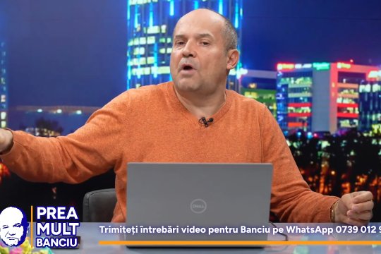 VIDEO | Prea Mult Banciu, 21 martie. Radu Banciu discută despre ultimele evenimente care au avut loc în România