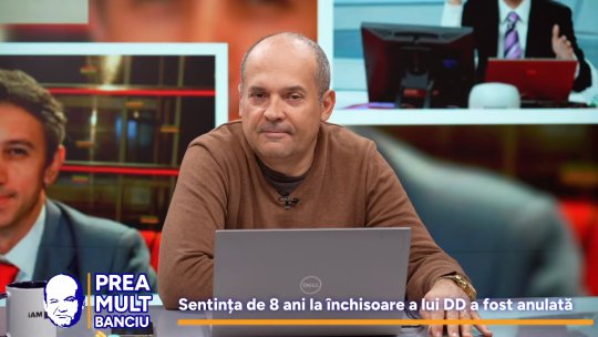 Procesul lui Dan Diaconescu, reluat de la zero la Tulcea. Radu Banciu comentează cu ironie situația