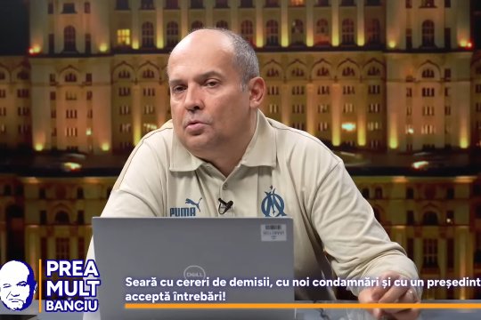VIDEO | Prea Mult Banciu, 24 martie. Radu Banciu analizează ultima apariție a fraților Tate