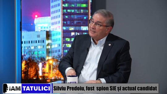 Silviu Predoiu, despre valorile unui spion: „A minți e bine, dar se numește legendă”