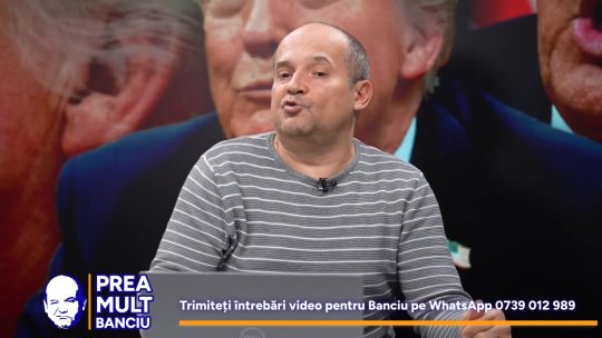 Prea Mult Banciu, de la 20:00, LIVE, pe iAMnews.ro. Jurnalistul Radu Banciu revine cu cele mai interesante subiecte ale momentului