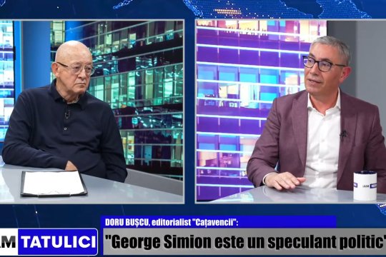 Mihai Tatulici și Doru Bușcu vorbesc despre liderul AUR. Ce îl face pe Simion un fenomen politic: ''E omul care dă jos baricade''