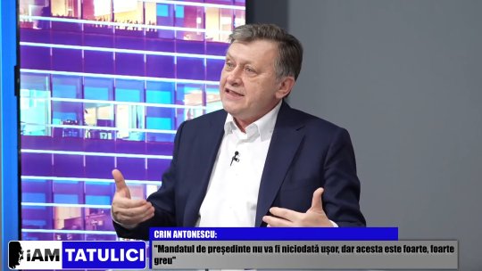 Crin Antonescu, despre decizia de a candida la alegerile prezidențiale: ''Am avut câteva zile să mă gândesc și o noapte să răspund''