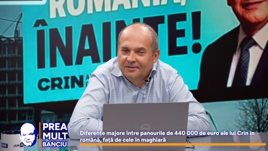 VIDEO | Prea Mult Banciu, 31 martie. Radu Banciu comentează ultimele sondaje politice