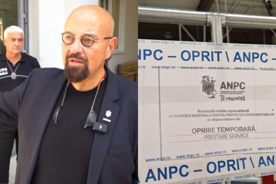 Continuă seria controalelor ANPC. Piedone a mers într-un centru comercial cu protecție din partea poliției