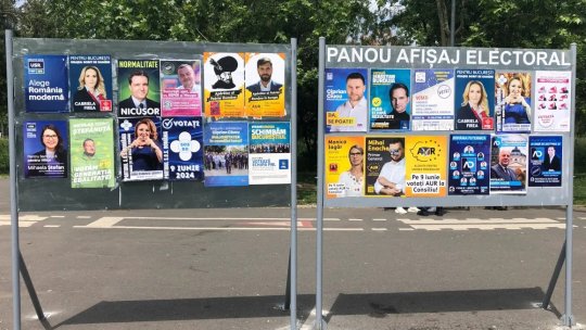 Românii vizați de amenzi. 2.500 de lei pot scoate din buzunare dacă sunt prinși că rup afișele electorale