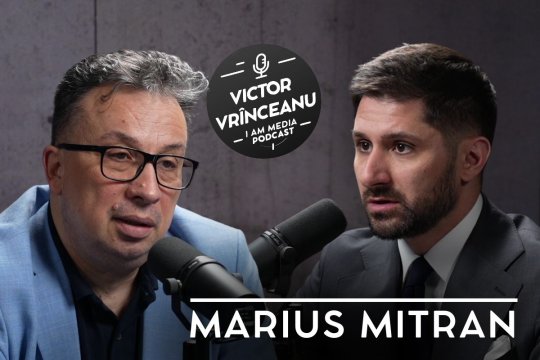 Podcast I AM MEDIA, ediția a 19-a | Episodul cu Marius Mitran, disponibil începând cu ora 19:00, pe YouTube iAMnews.ro!